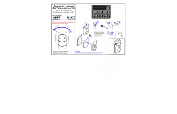 German jerry can set (for Tamiya set no. 186)