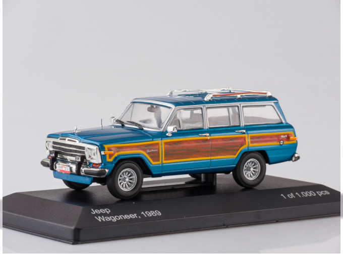 JEEP Wagoneer 4х4 (1989), metallic blue