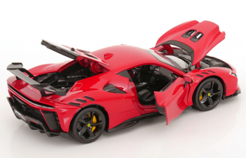FERRARI Sf90 Xx Stradale (2024), Rosso Corsa - Red Black