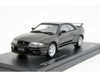 NISSAN Skyline GT-R (BCNR33) 1997 [с открывающимся капотом], black