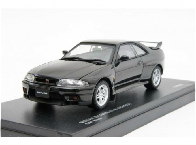 NISSAN Skyline GT-R (BCNR33) 1997 [с открывающимся капотом], black