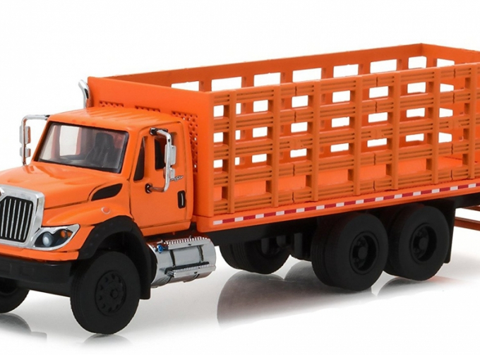 INTERNATIONAL WorkStar Platform Stake Truck 2017 Orange