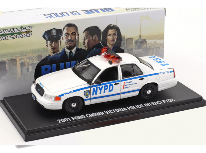 FORD Crown Victoria Police Interceptor "New York City Police Department" NYPD 2001