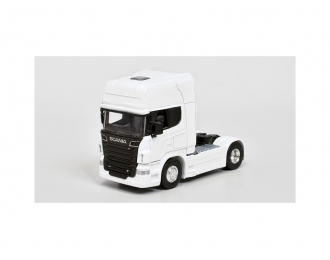 Scania R730 V8 2011, white