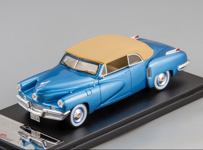 TUCKER Torpedo Convertible top up (1948), blue