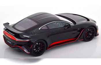 ASTON MARTIN Vantage V12 (2022), black carbon red