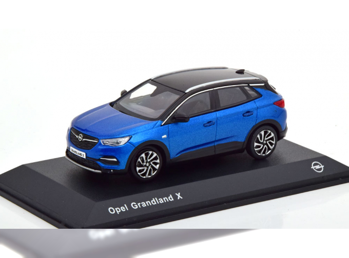 OPEL Grandland X (2020), blaumetallic/schwarz