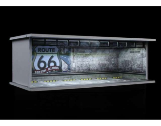 Parking Garage *Route 66 parking lot with light*, various
