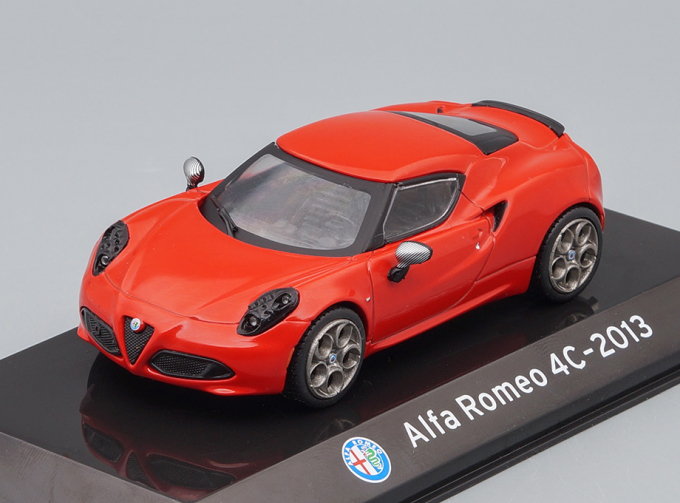 ALFA ROMEO 4C (2013) - Con Vetrina, red