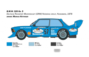 Сборная модель BMW 320 Group 5