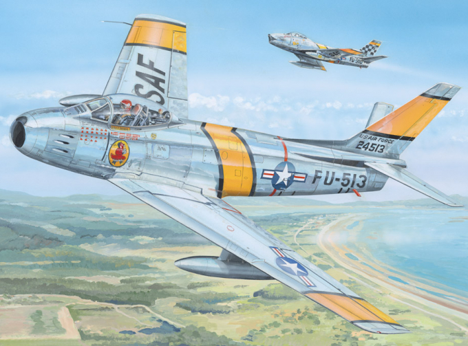 Сборная модель Самолет F-86 Sabre