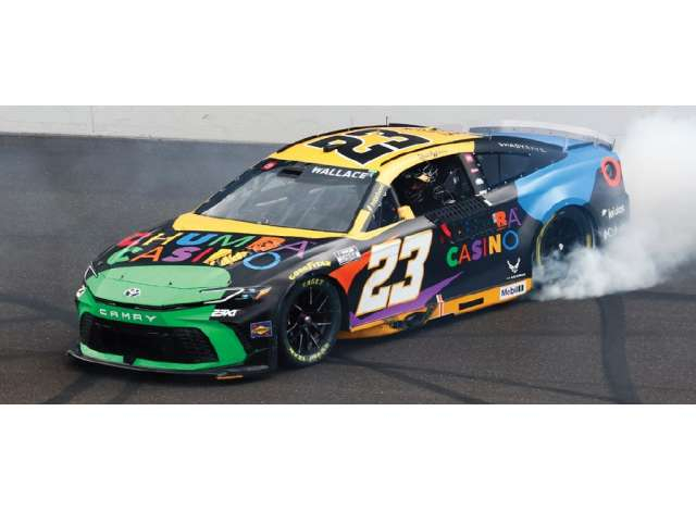 TOYOTA Camry XSE #23 Bubba Wallace *Chumba Casino*, various 2025