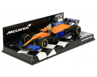 MCLAREN RENAULT MCL35 - LANDO NORRIS - 2020 - LAUNCH SPEC