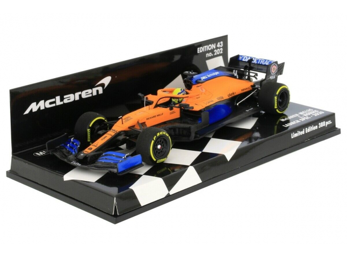 MCLAREN RENAULT MCL35 - LANDO NORRIS - 2020 - LAUNCH SPEC