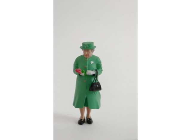 Фигурка Queen Elizabeth II figure, green