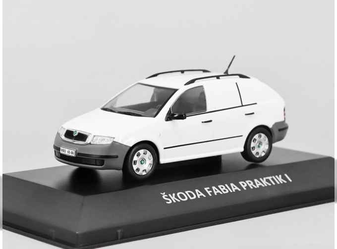 Škoda Fabia Praktik 2002 - Kaleidoskop slavných vozů časopis s modelem #91