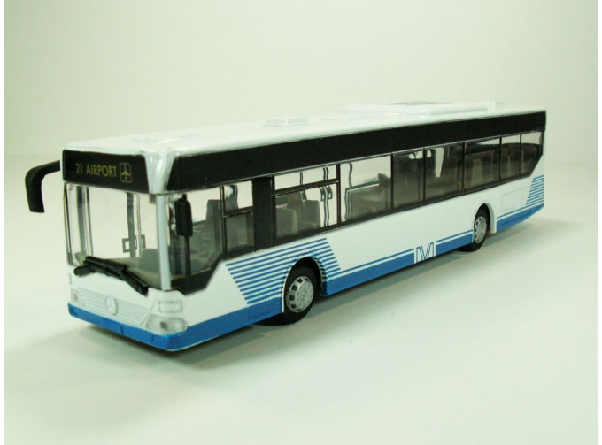 MERCEDES-BENZ Citaro, масштаб 1:60, белый с голубым