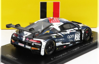 AUDI R8 Lms Gt3 Team Audi Sport Sainteloc Racing N27 24h Spa (2021) A.Cougnaud - L.Legeret - L.Prette - A.Panis, Blue White