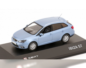 SEAT Ibiza ST estate (2013), light blue-metallic