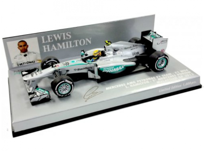 MERCEDES-BENZ AMG Petronas F1 Team W04 - Lewis Hamilton - 1ST Podium Malaysian GP 2013