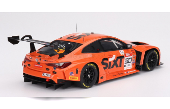 BMW 4-series M4 Gt3 Team Bmw Wrt №30 Winner 8h Igtc Indy (2023) Sheldon Van Der Linde - Dries Vanthoor - Philippe Eng, Orange Black