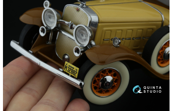 3D Декаль Автомобильные номера США, средний запад, 1910-1940 (для всех моделей) (на метал. основании)