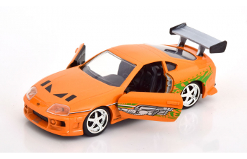 TOYOTA Supra Fast Furious, Brian, orange