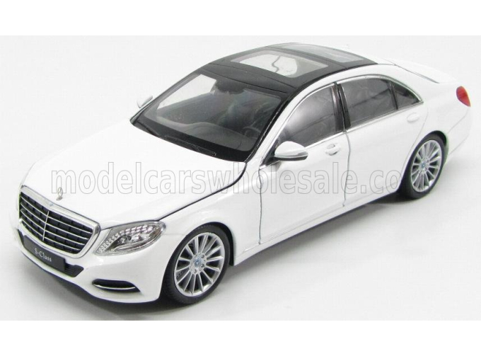 MERCEDES-BENZ S-class S500 (w222) (2013), White