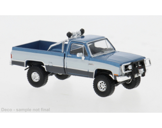 GMC Sierra Grande (1982), blue/white