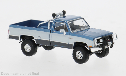 GMC Sierra Grande (1982), blue/white