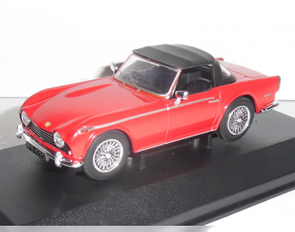 TRIUMPH Tr5 Cabriolet Closed (1967), Red Black