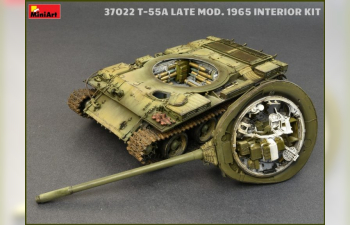 Сборная модель Танк Т-55A LATE MOD. 1965 INTERIOR KIT
