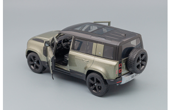 LAND ROVER New Defender 110 (2020), Light Green Met White