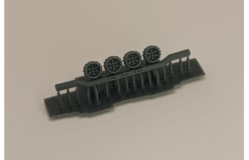 Люстра + 4 диодные фары для грузовых автомобилей