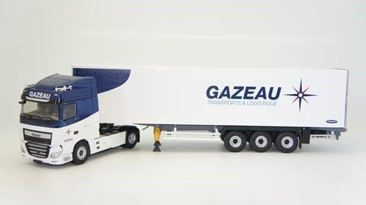 DAF XF MY 2017 Space Cab c полуприцепом "GAZEAU" 2020