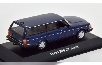 VOLVO 240 GL Break (1986), dark blue-metallic