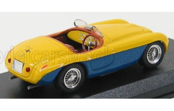 FERRARI 166 Spider - Paris (1949) - Personal Car Evita Peron, Yellow Blue