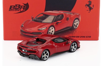 FERRARI 296 Gtb (2024), Rosso Imola - Red Met