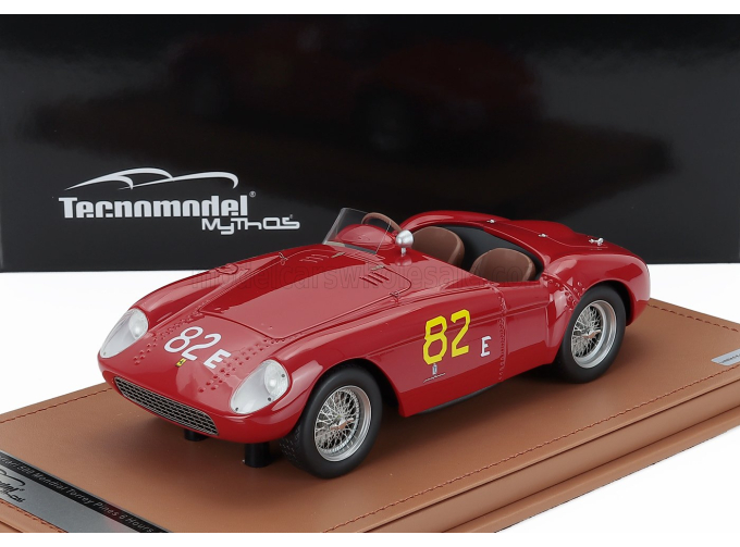 FERRARI 500 Mondial 3.0l Spider №82e 6h Torrey Pines (1956) Phil Hill - Richie Ginther, Red
