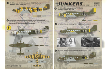 Junkers JU-52 Wet decal