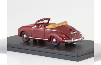 VOLKSWAGEN Dannenhauer and Stauss Convertible, dark red