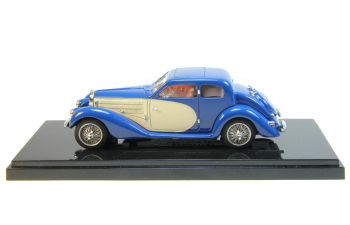 BUGATTI 57 Ventoux Coupe (1938), blue / beige