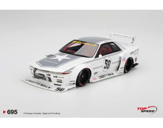 Nissan GTR (R32) LB-Super Silhouette Kaido Works Tas, white 2025