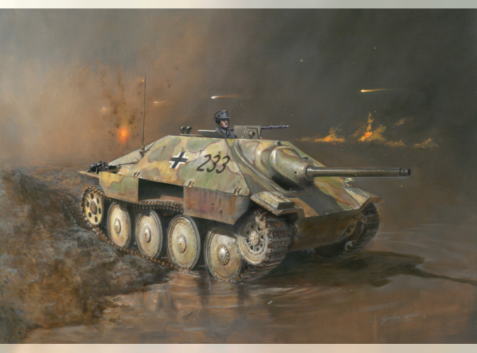 Сборная модель Истребитель танков JAGDPANZER 38(t) HETZER