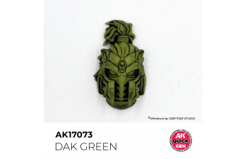 Краска акриловая QUICK GEN - Тёмно-зелёный / DARK GREEN, 18мл