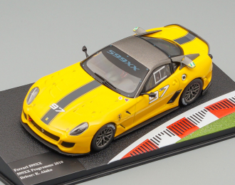 FERRARI 599XX 599X Programme 2010 DriverK. Aluko, yellow