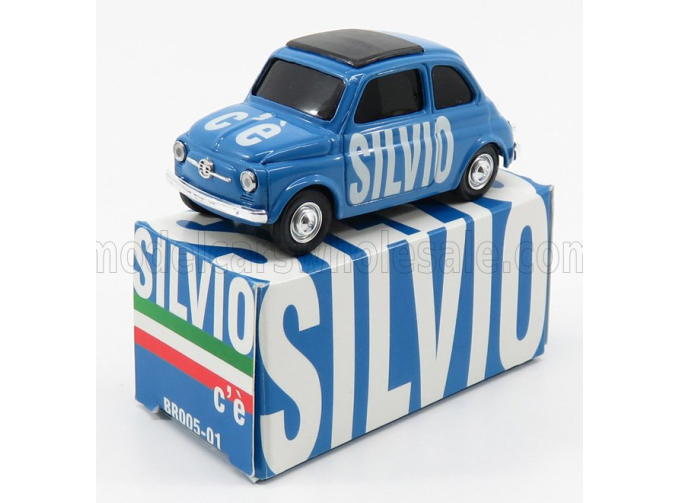 FIAT 500 Election-day (2008) - Aprile 2008 - Silvio, Light Blue