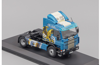 SCANIA 143m Tractor Truck 2-assi (1990) - The Griffin, blue / black
