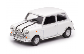 Набор из 3х Mini Cooper из оригинального фильма Ограбление по-итальянски (The Italian Job) белый, синий и красный