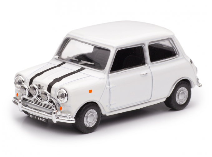 MINI Cooper из оригинального фильма Ограбление по-итальянски (The Italian Job) белый